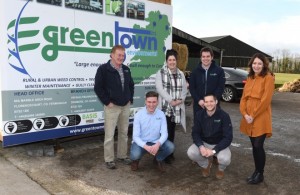 The team at Greentown Environmental, from left, Ken McTaggart, Ciaran Owens, Katie McLaughlin, John Ross Armstrong, James McGrath and Donna Kerr